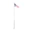 Vestil Stainless Steel Flagpole, 25 ft. Height FLP-25-SS - alternate 2